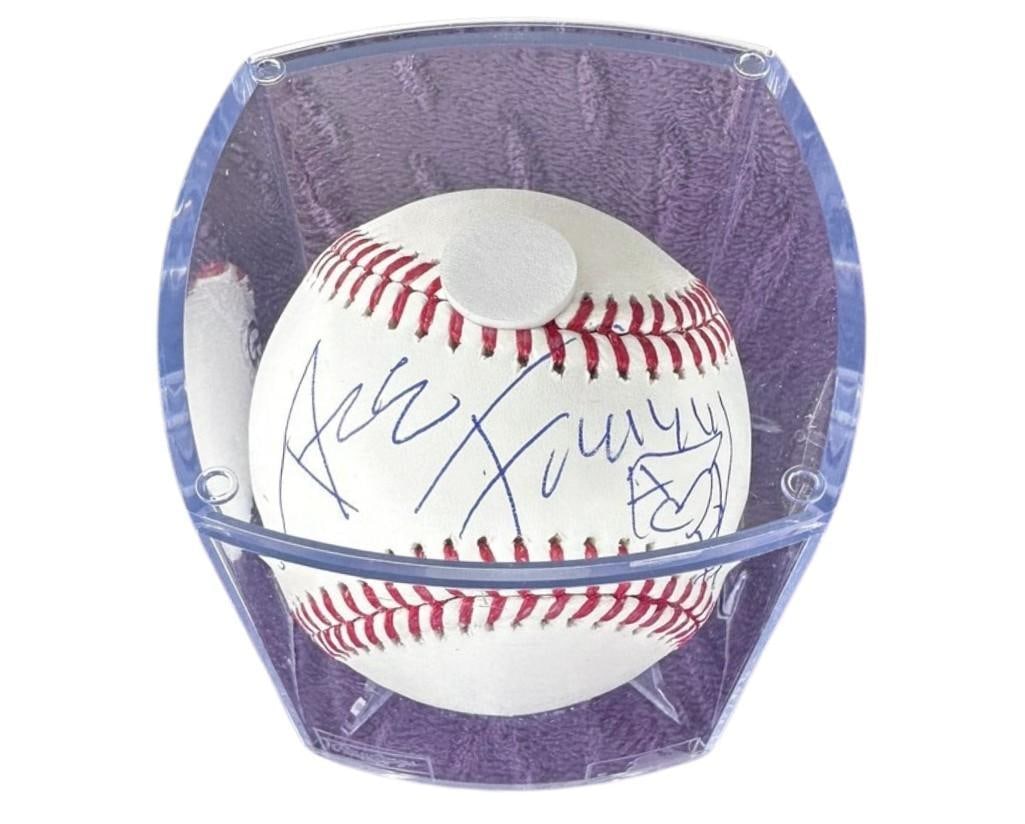 KISS: Ace Frehley Signed OMLB Baseball (Third Party Guaranteed) - 3