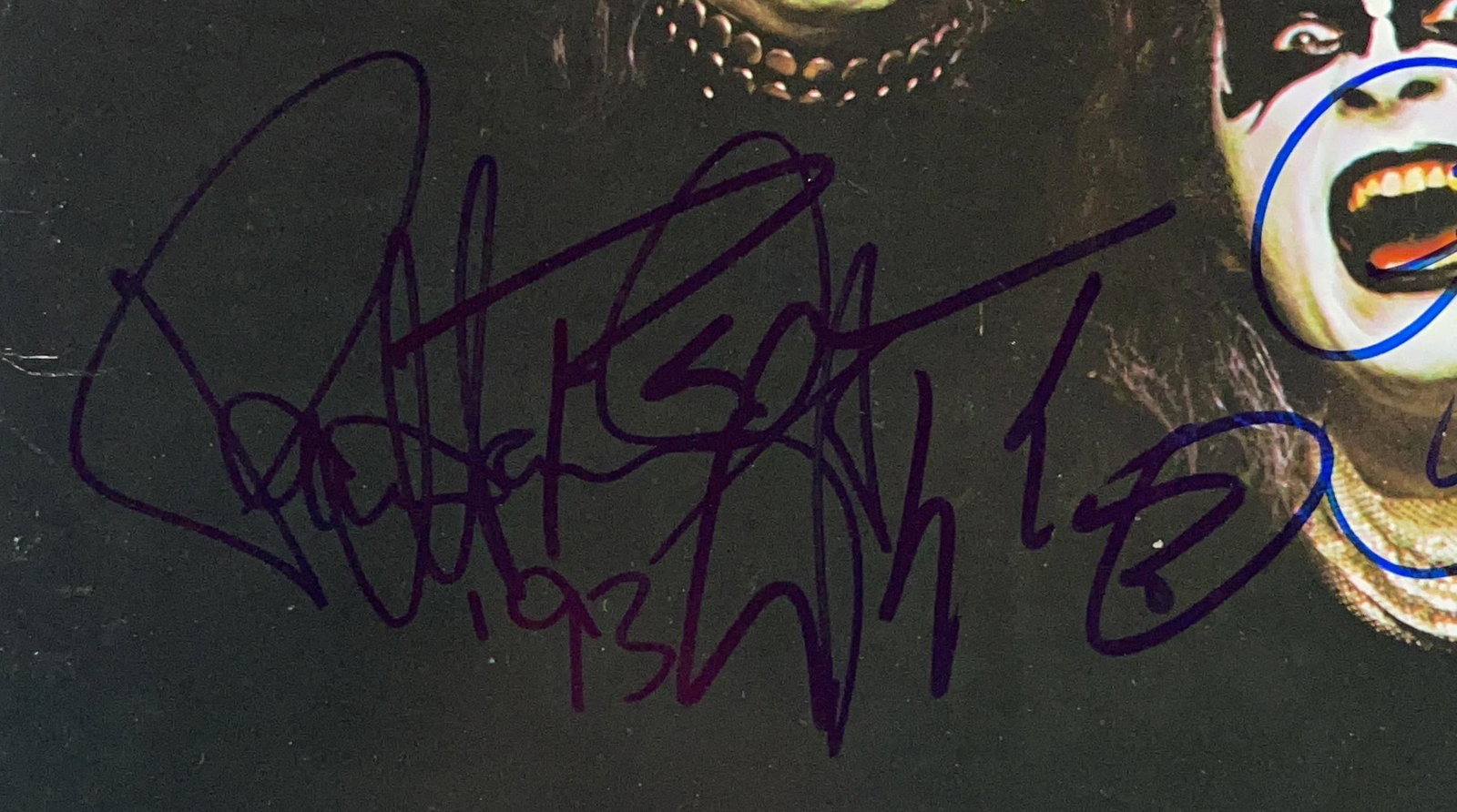 KISS Group Signed Debut "KISS" Album (4 Sigs) (Beckett Authentication) - 3
