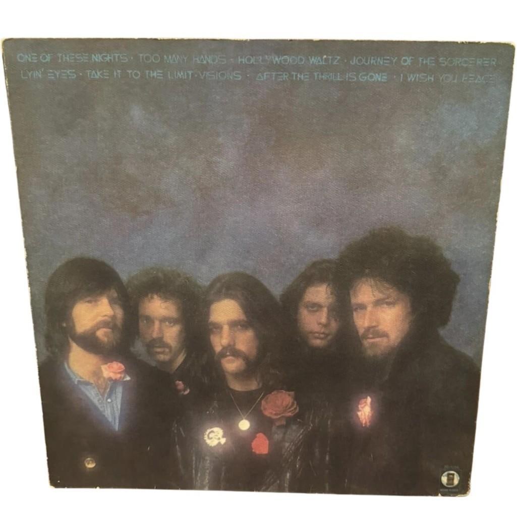 Eagles: Randy Meisner Signed "One of These Nights" Album (JSA Authentication) - 4