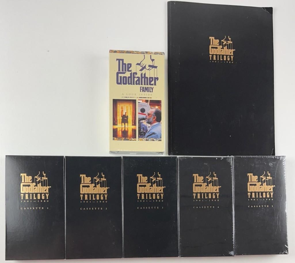 The Godfather Trilogy: 1901-1980 Leather Bound (6) Cassette Tape & Booklet Box Set - 2