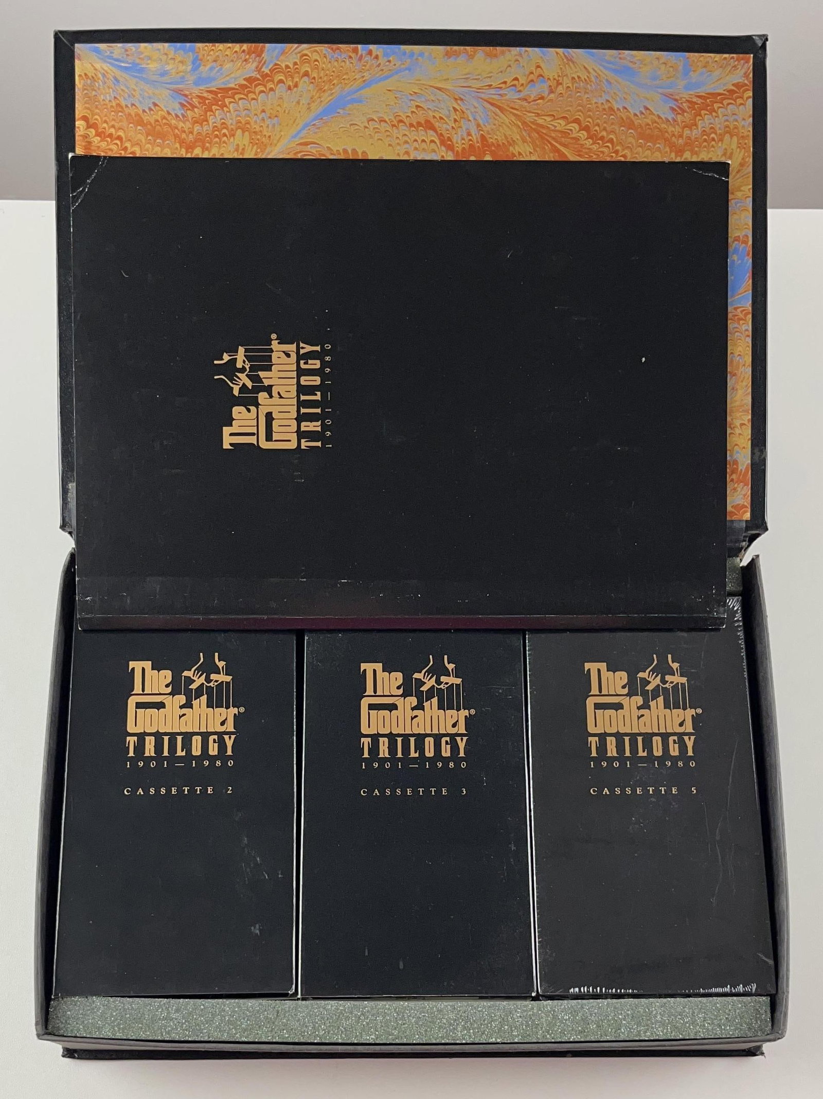 The Godfather Trilogy: 1901-1980 Leather Bound (6) Cassette Tape & Booklet Box Set - 4
