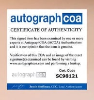 Harry Potter: Daniel Radcliffe Signed Noble Collection 14" Illuminating Wand (ACOA) - 2