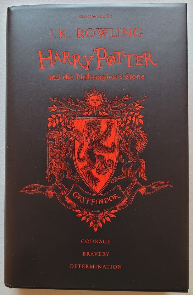 Harry Potter & The Philosopher's Stone Cast Signed Book (3 Sigs) (ACOA Authentication) - 2