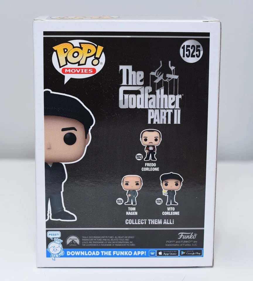 Godfather II: Robert DeNiro Signed "Vito Corleone" Funko Pop #1525 (Beckett Authentication) - 4
