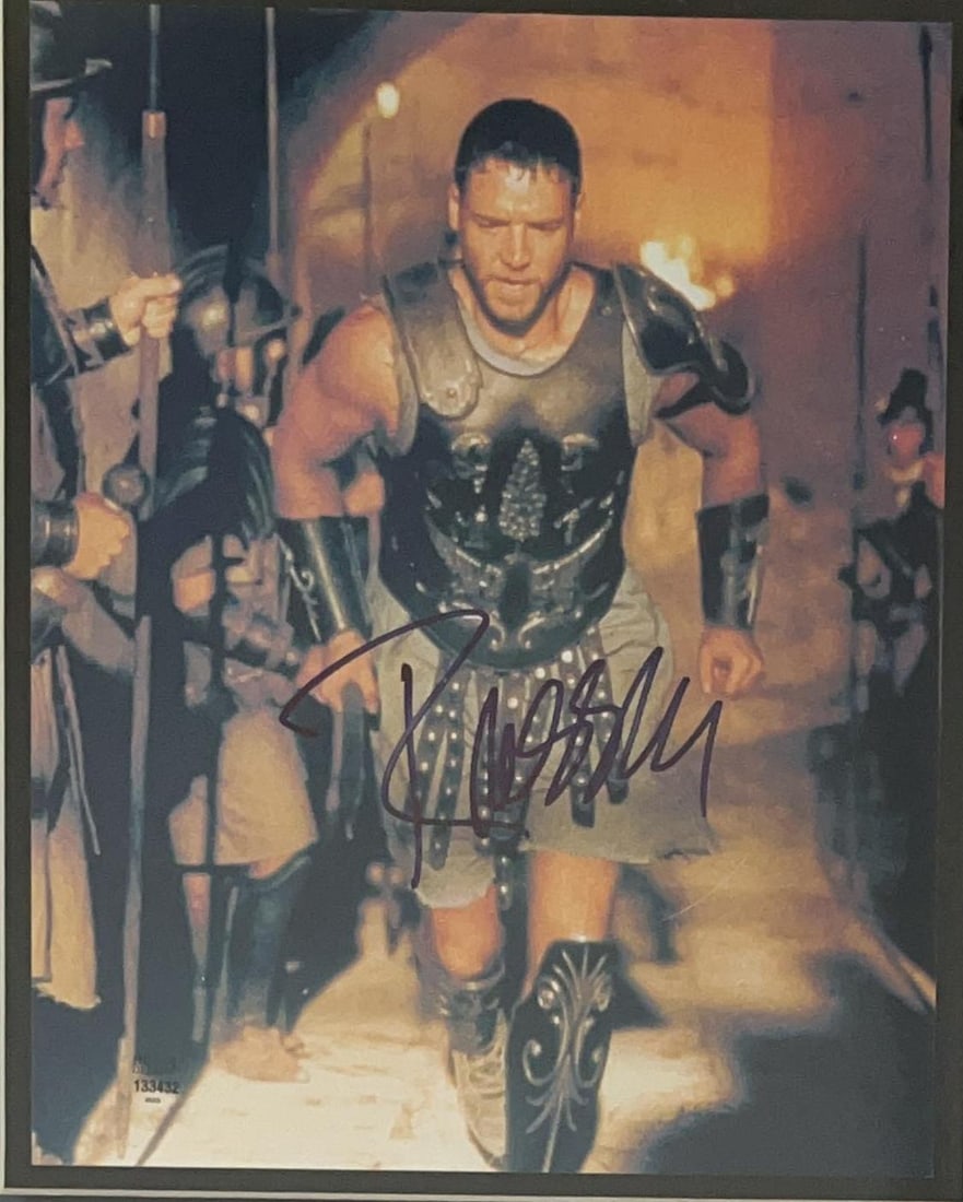 Gladiator: Russel Crowe Signed Framed Photo (Third Party Guaranteed) - 2
