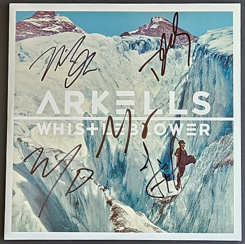 Arkells Original Lineup Group Signed "Whistle Blower" 45 (5 Sigs) (Third Party Guaranteed) (1 of 1)
