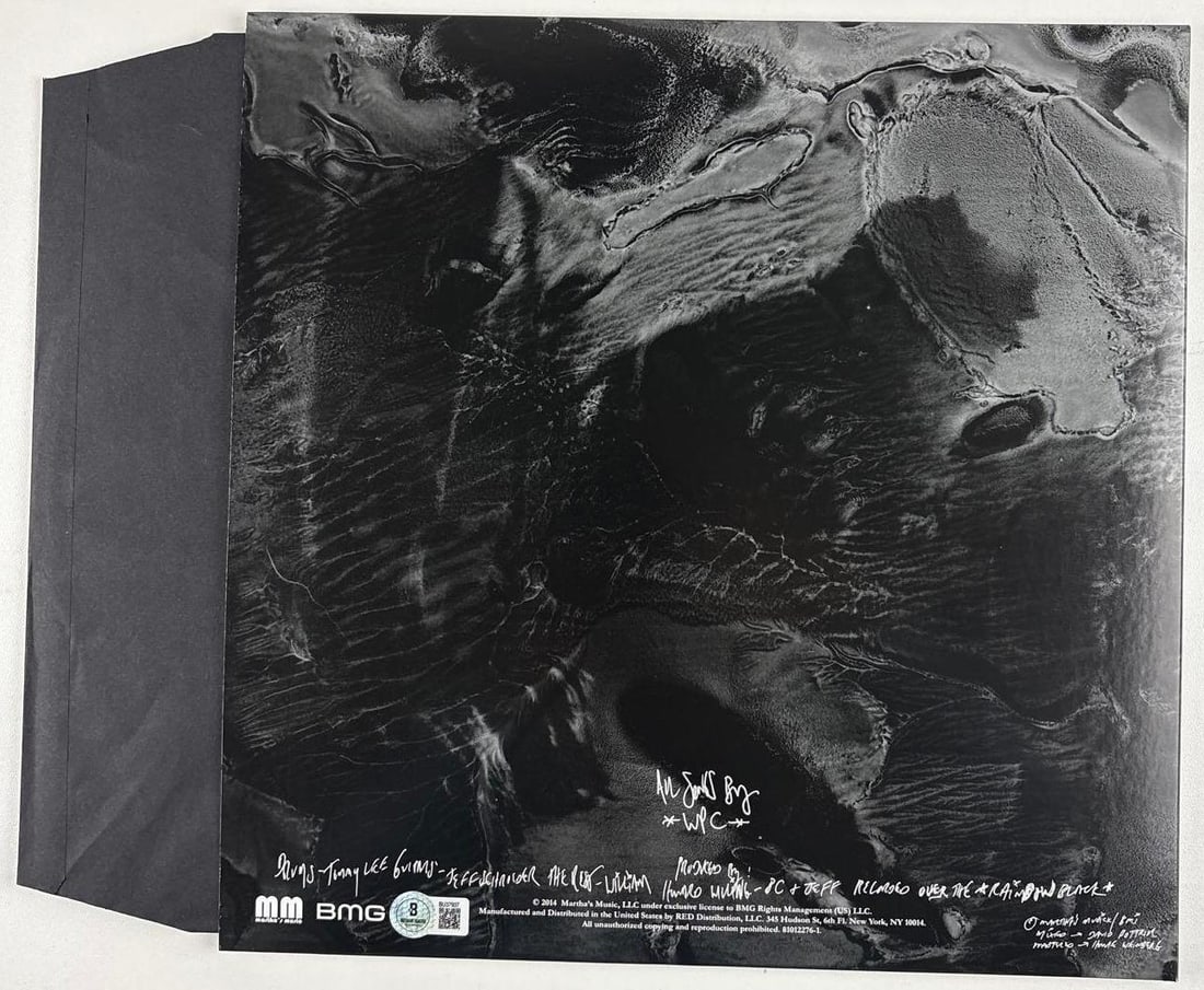The Smashing Pumpkins: Billy Corgan Signed "Monuments to an Elegy" Album & Mini-Poster (Beckett) - 2