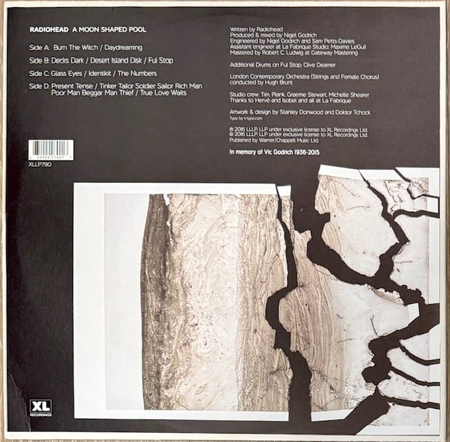 Radiohead: Thom Yorke Signed "A Moon Shaped Pool" LP Album (Third Party Guaranteed) - 2