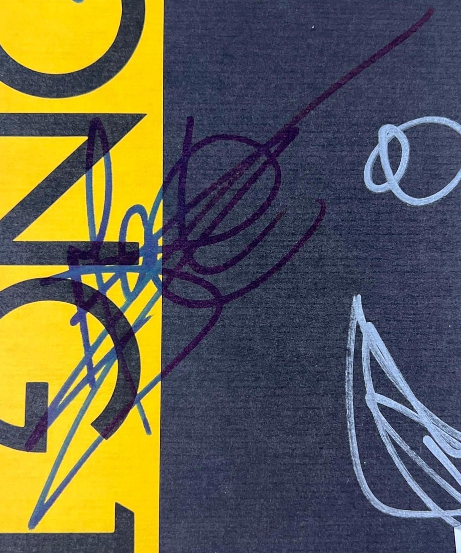 Depeche Mode Group Singed "BONG15" Album (4 Sigs) - 3