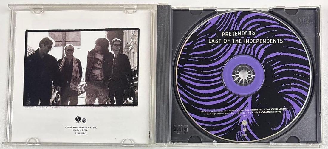 The Pretenders: Chrissie Hynde Signed "Last of the Independents" CD (Third Party Guaranteed) - 2