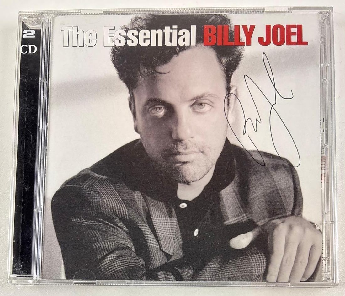 Billy Joel Signed "The Essential Billy Joel" CD (Third Party Guaranteed) (1 of 2)