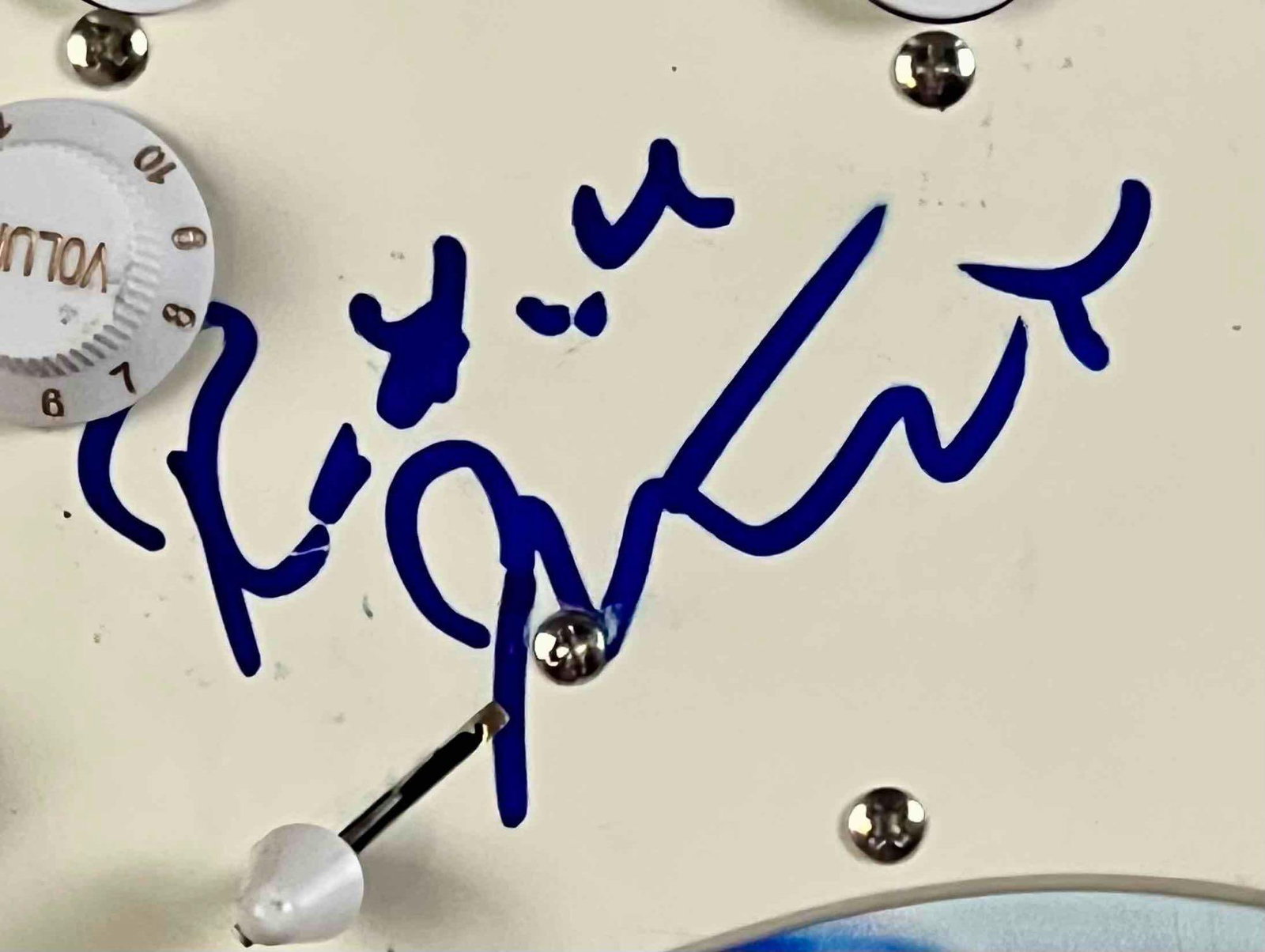 The Band: Robbie Robertson In-Person Signed "Music from Big Pink" Themed Guitar (JSA Authentication) - 3