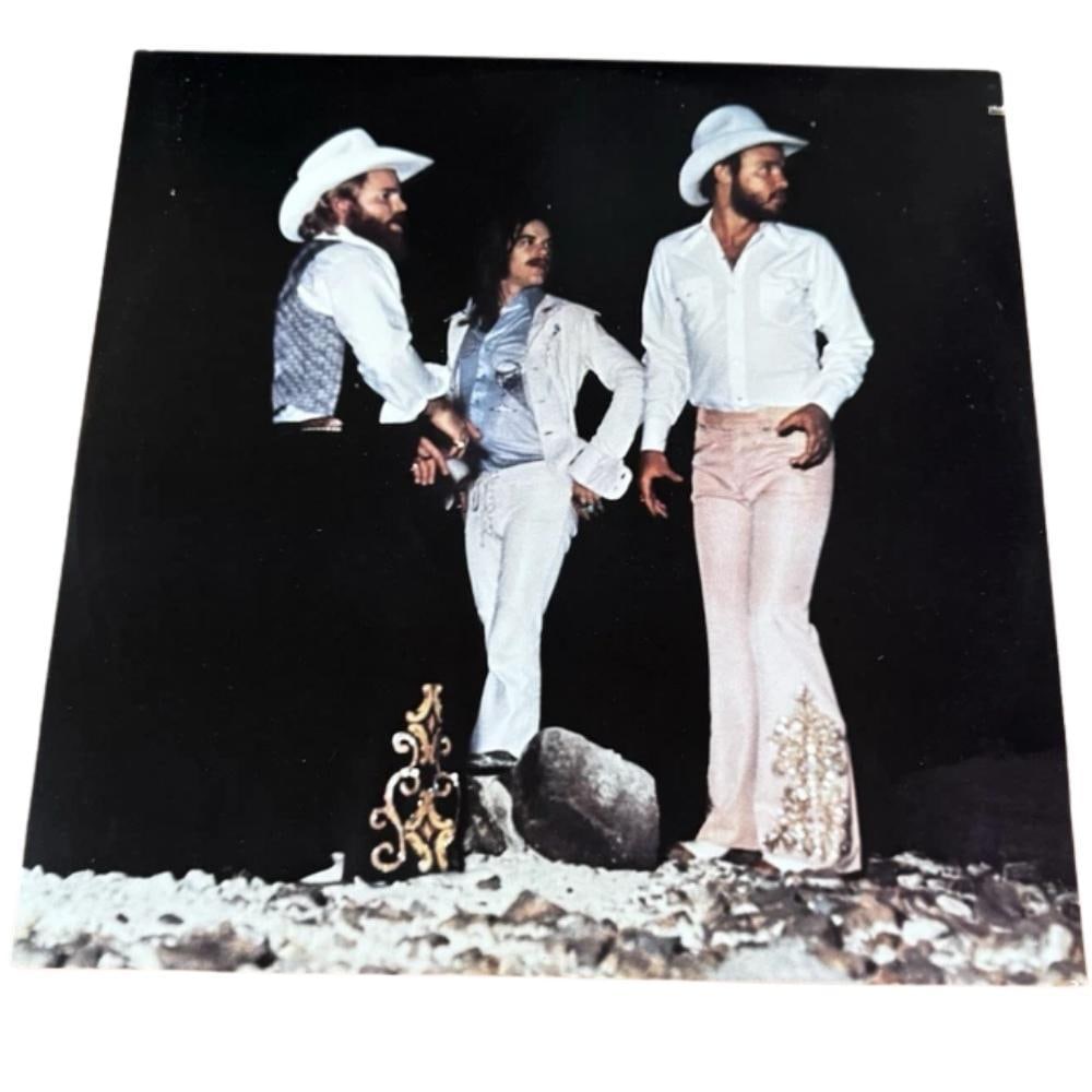 ZZ Top Group Signed "Tejas" Album (3 Sigs) (Beckett Authentication) - 3