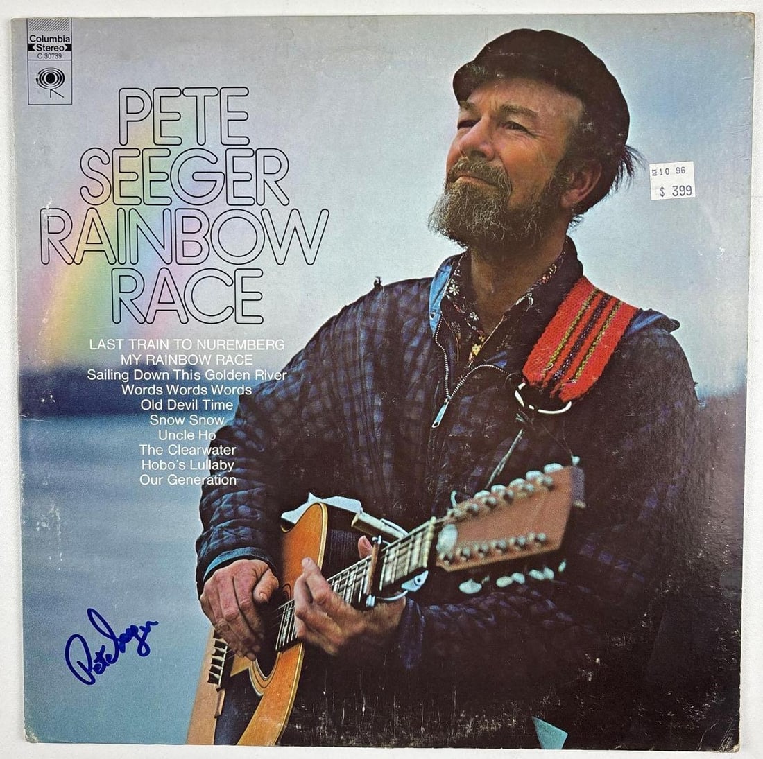 Pete Seeger Signed "Rainbow Race" Album (Beckett Authentication) (1 of 3)