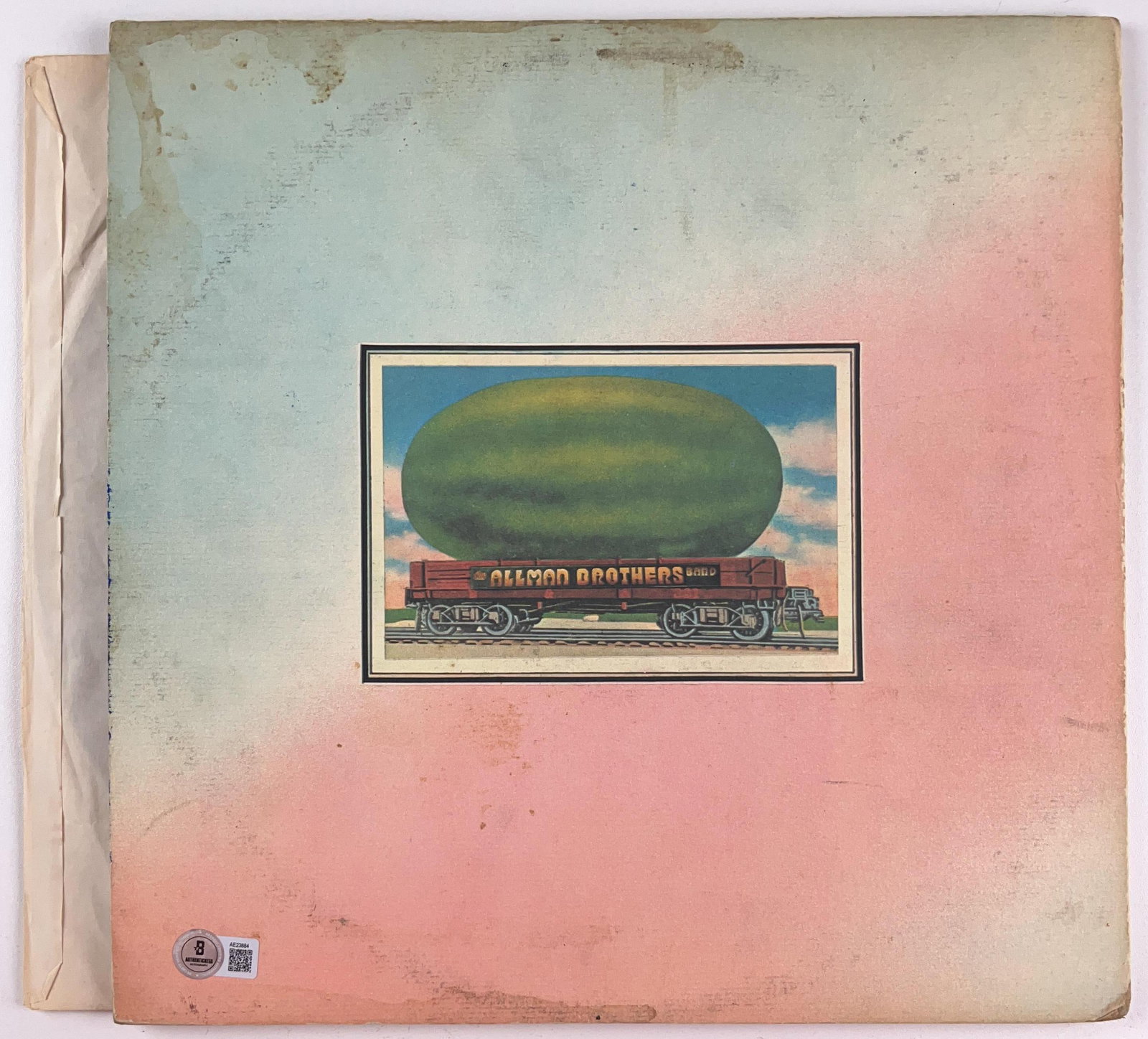 The Allman Brothers Band Group Signed "Eat a Peach" Album (4 Sigs) (Beckett Authentication) - 2