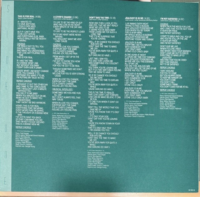 Luther Vandross Signed "This Close to You" LP Album (Third Party Guaranteed) - 5