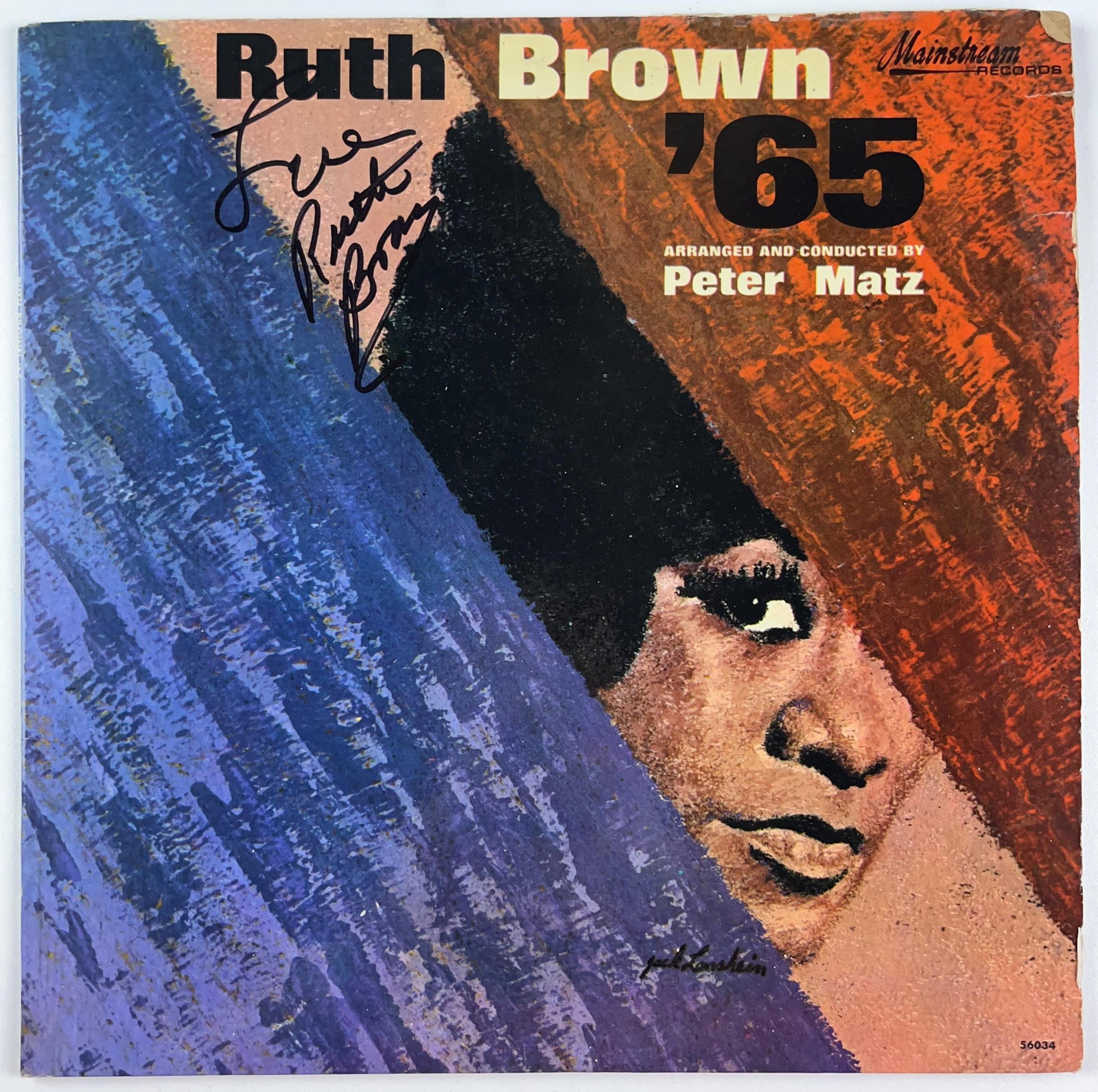 Ruth Brown Signed "Ruth Brown '65" Album (JSA Authentication) (1 of 3)