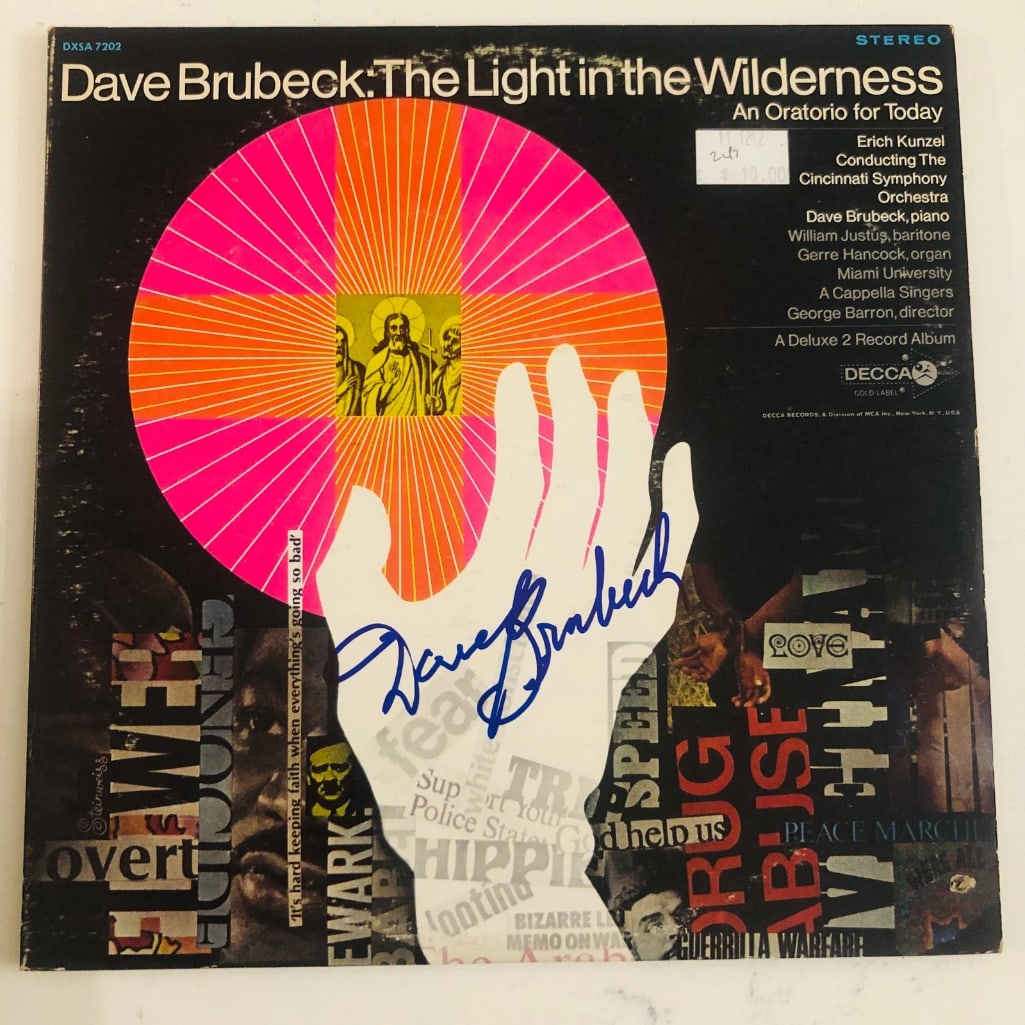 Dave Brubeck Signed "The Light in the Wilderness" Album (Beckett Authentication) (1 of 1)