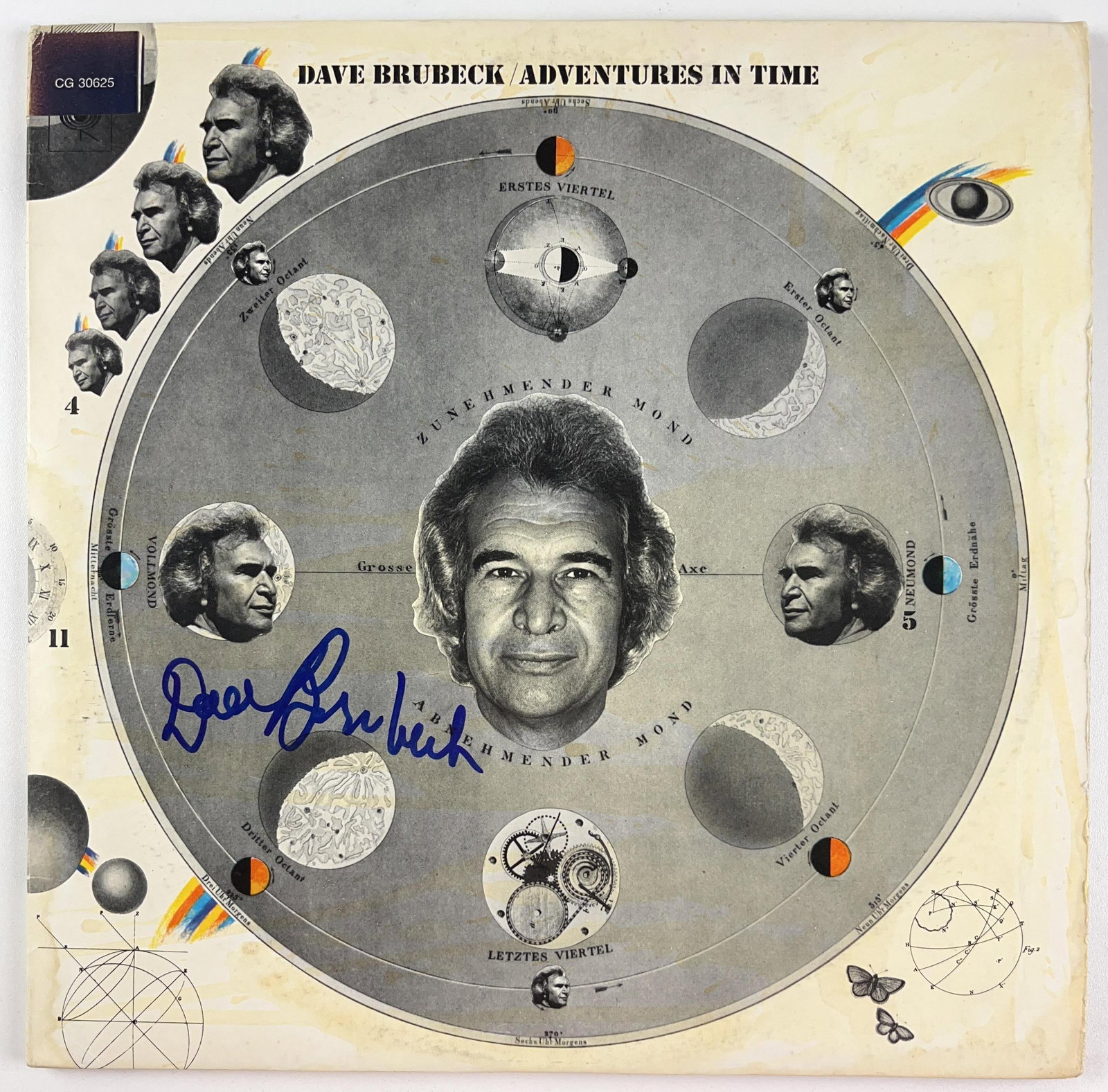 Dave Brubeck Signed "Adventures in Time" Album (Beckett Authentication) (1 of 3)