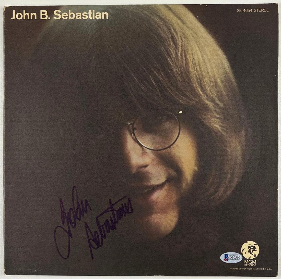 The Lovin' Spoonful: John Sebastian Signed Self-Titled Debut Album (Beckett) (1 of 2)