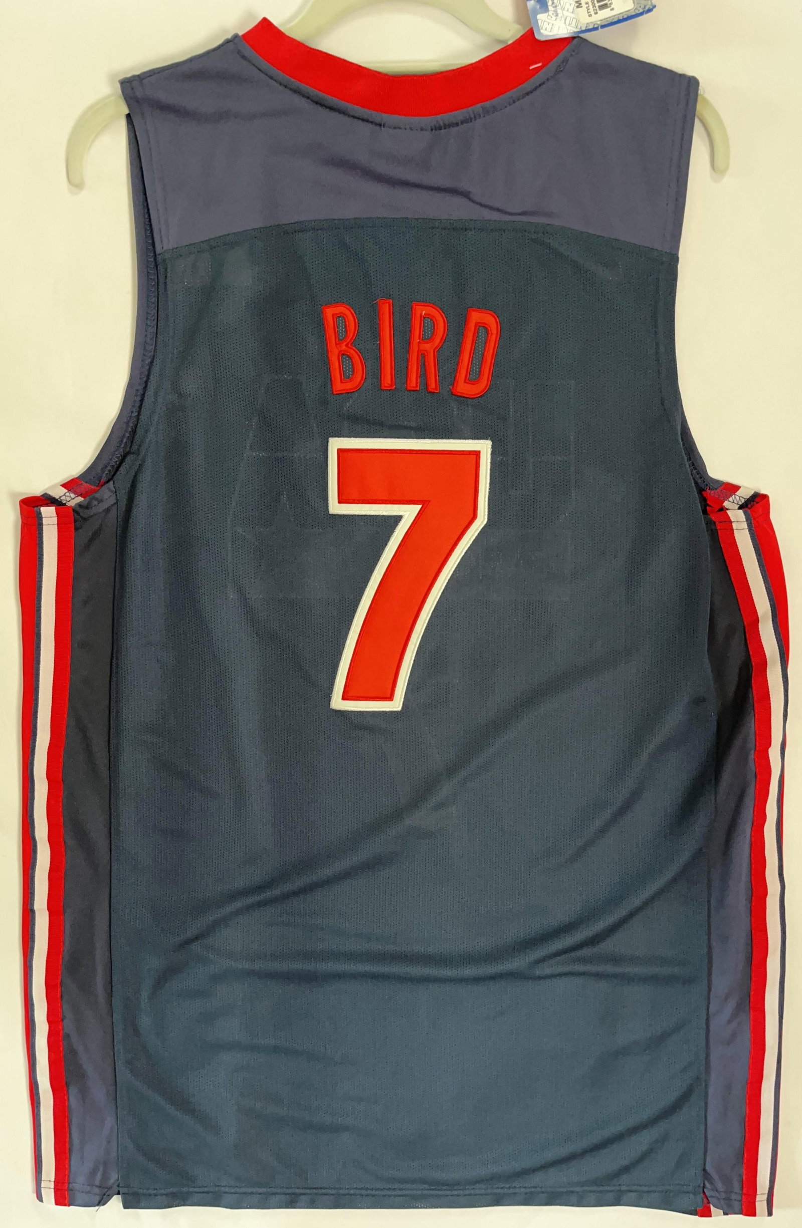 Larry Bird Signed Team USA Basketball "Dream Team" #7 Jersey (PSA/DNA Authentication) - 3