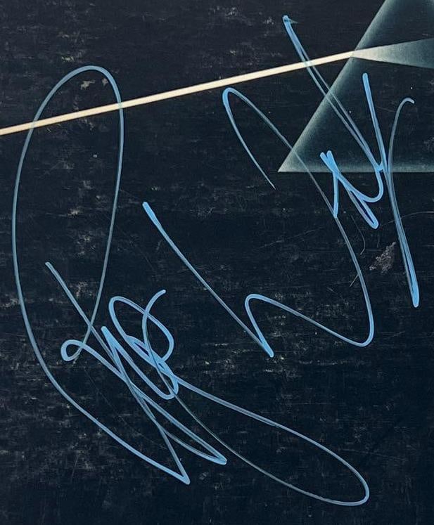 Pink Floyd: Roger Waters Signed "Dark Side of the Moon" Album (Beckett Authentication) - 2