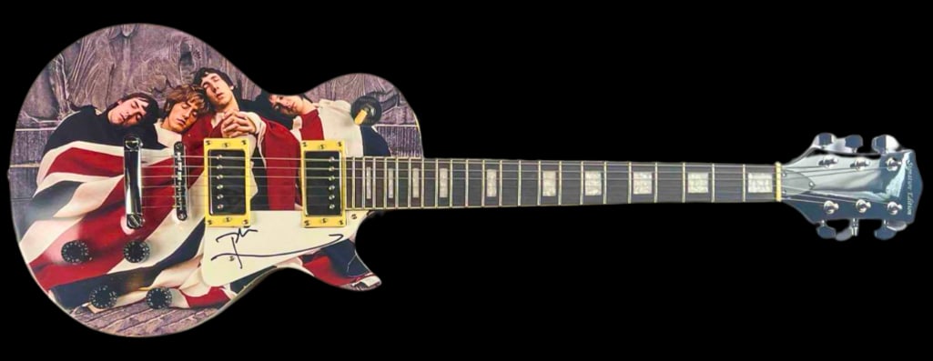 The Who: Pete Townshend In-Person Signed "The Kids Are Alright" Themed Les Paul-Style Guitar (JSA) - 2