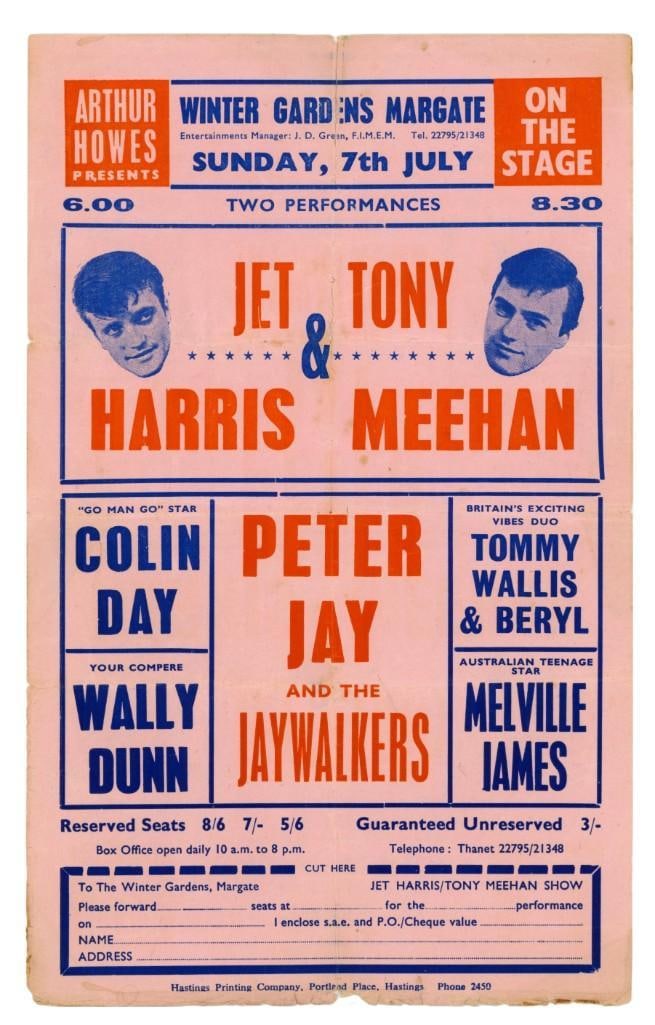 The Beatles Vintage 1963 Fully Group Signed Handbill (4 Sigs) (Tracks COA) - 4