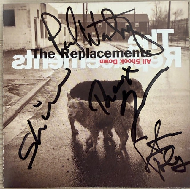 The Replacements Fully Signed "All Shook Down" CD (4 Sigs) (Third Party Guaranteed) (1 of 4)