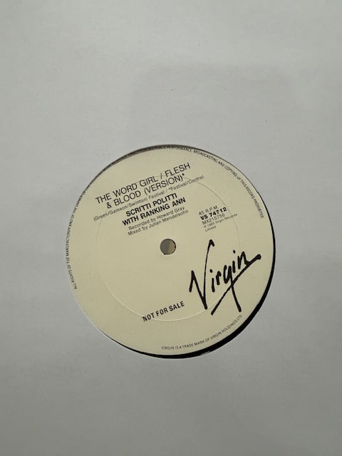 Scritti Politti Fully Signed "The Word Girl" Album (3 Sigs) (Third Party Guaranteed) - 3