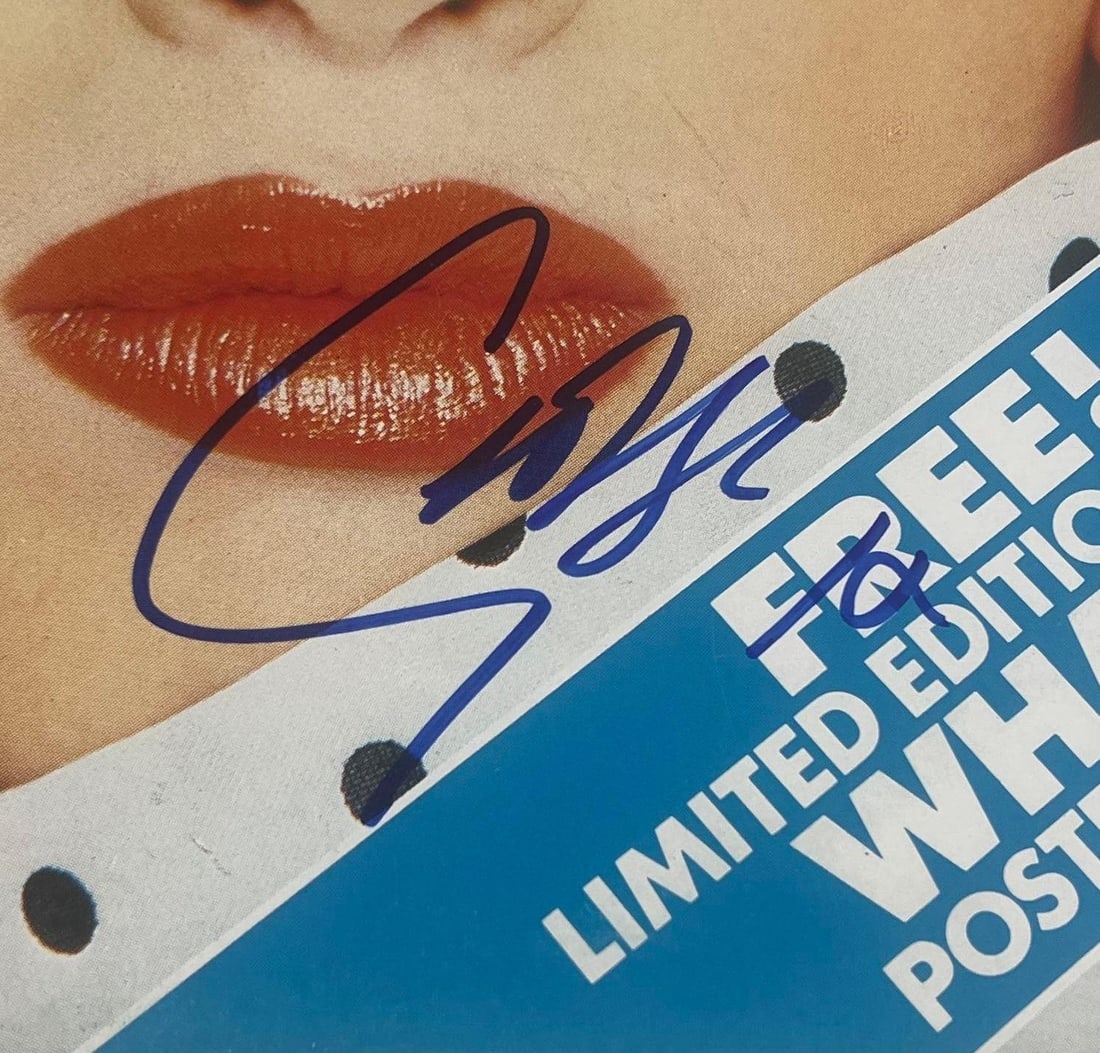 Wham! George Michael Signed "Wake Me Up Before You Go-Go" Album Poster (Beckett) - 2