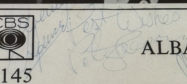 Fleetwood Mac Group Signed "Albatross" 45 With Peter Green (4 Sigs) (Beckett Encapsulated) - 3