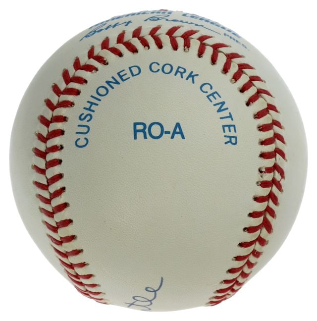 Mickey Mantle Signed Rawlings Brand OMLB Baseball (PSA/DNA Authentication) - 3