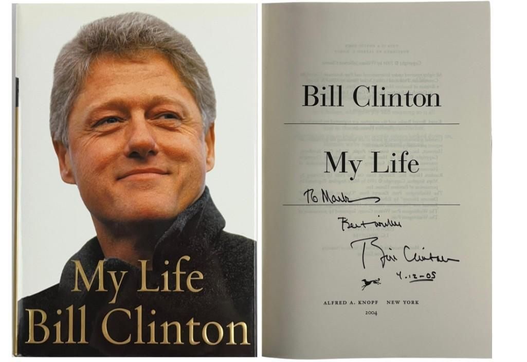 Large Collection of (40) Signed Books Bill Clinton, Richard Nixon, Dan Brown Assembled Over Decades - 2