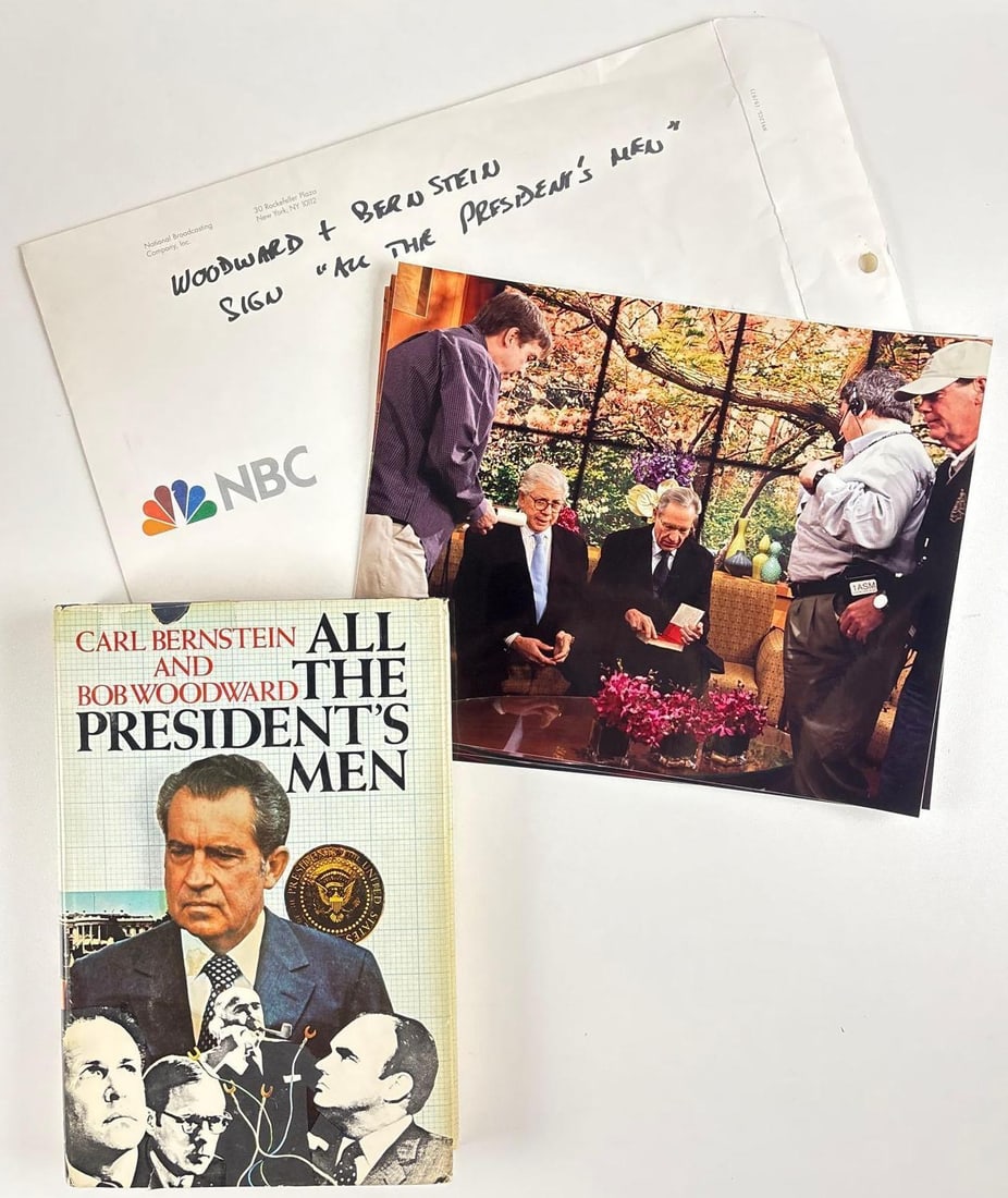 Large Collection of (40) Signed Books Bill Clinton, Richard Nixon, Dan Brown Assembled Over Decades - 3