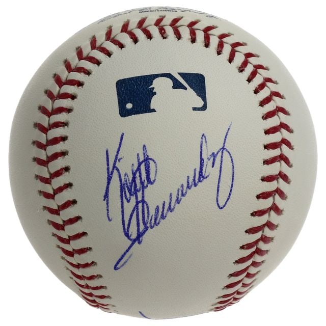Seinfeld: Keith Hernandez & Roger McDowell Signed Baseball (2 Sigs) (JSA) - 3