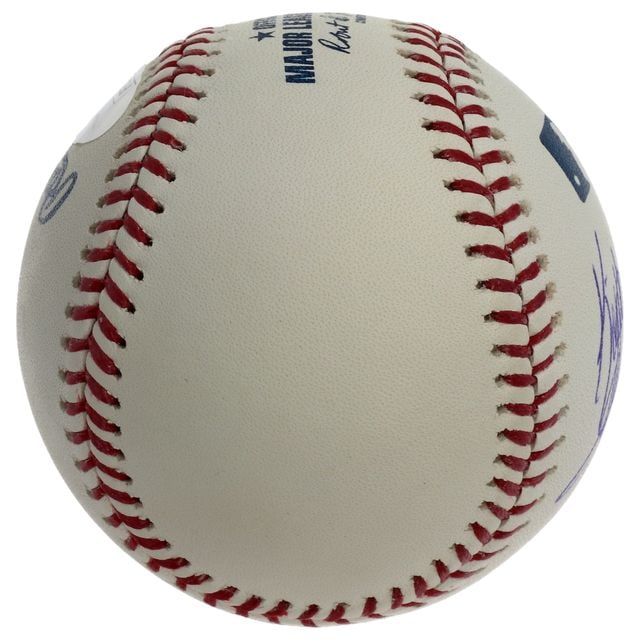 Seinfeld: Keith Hernandez & Roger McDowell Signed Baseball (2 Sigs) (JSA) - 4