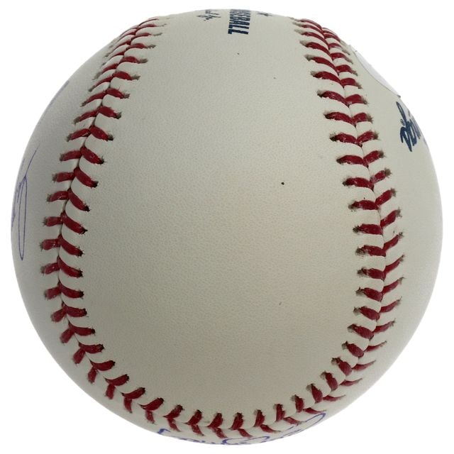 Seinfeld: Keith Hernandez & Roger McDowell Signed Baseball (2 Sigs) (JSA) - 6