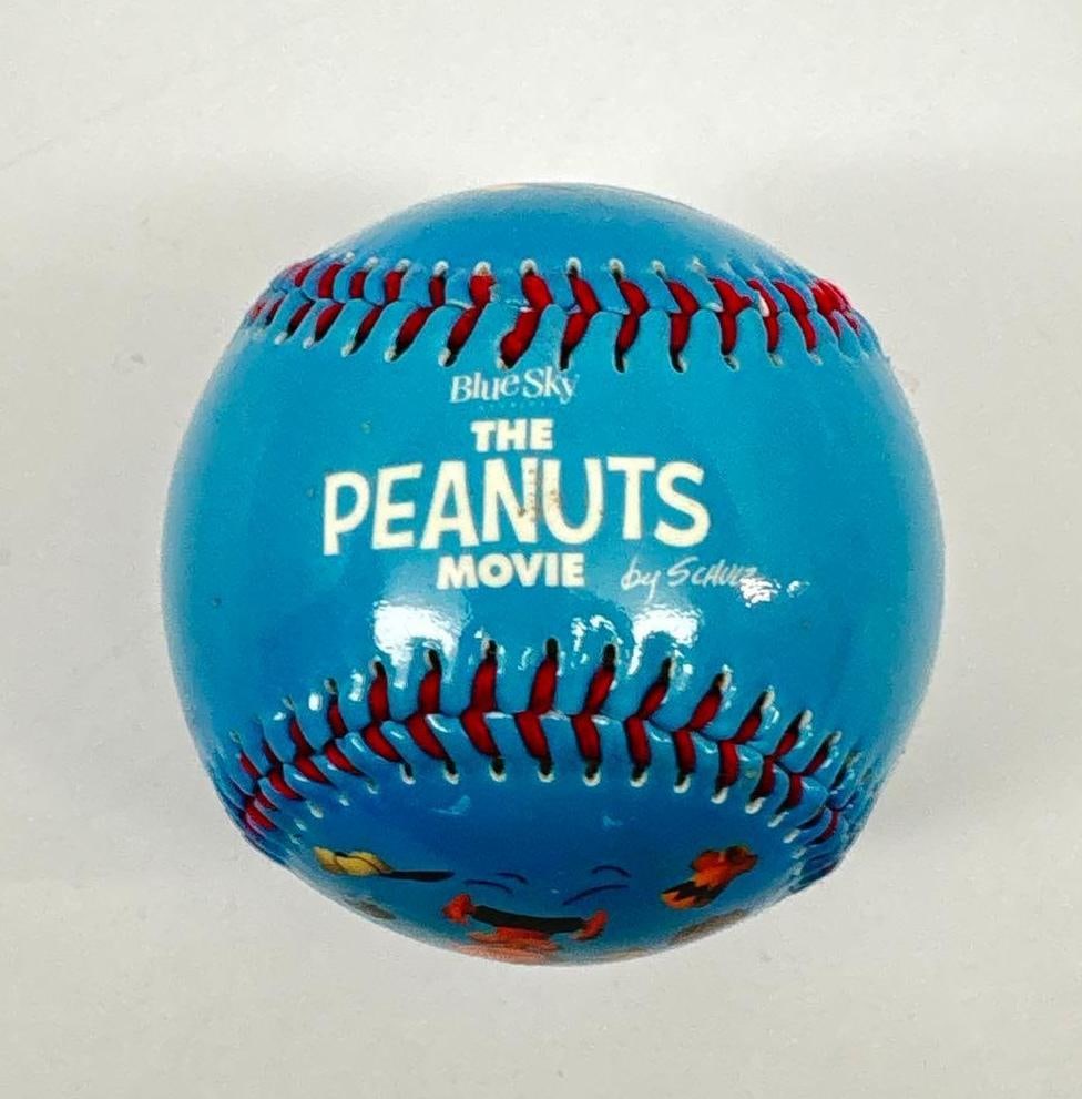 Original Peanuts Movie 2015 Souvenir Character Baseball - 2