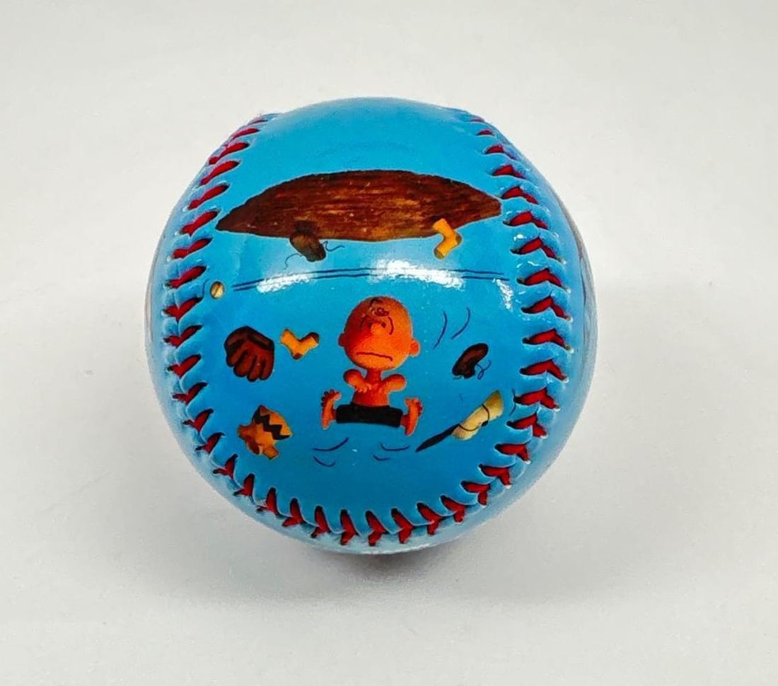 Original Peanuts Movie 2015 Souvenir Character Baseball - 7