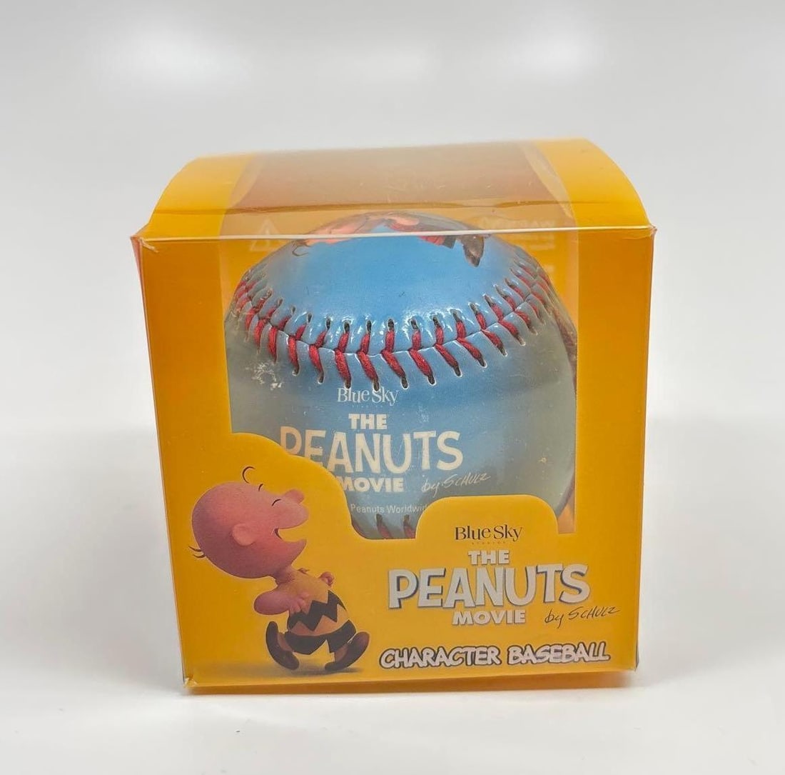 Original Peanuts Movie 2015 Souvenir Character Baseball - 8