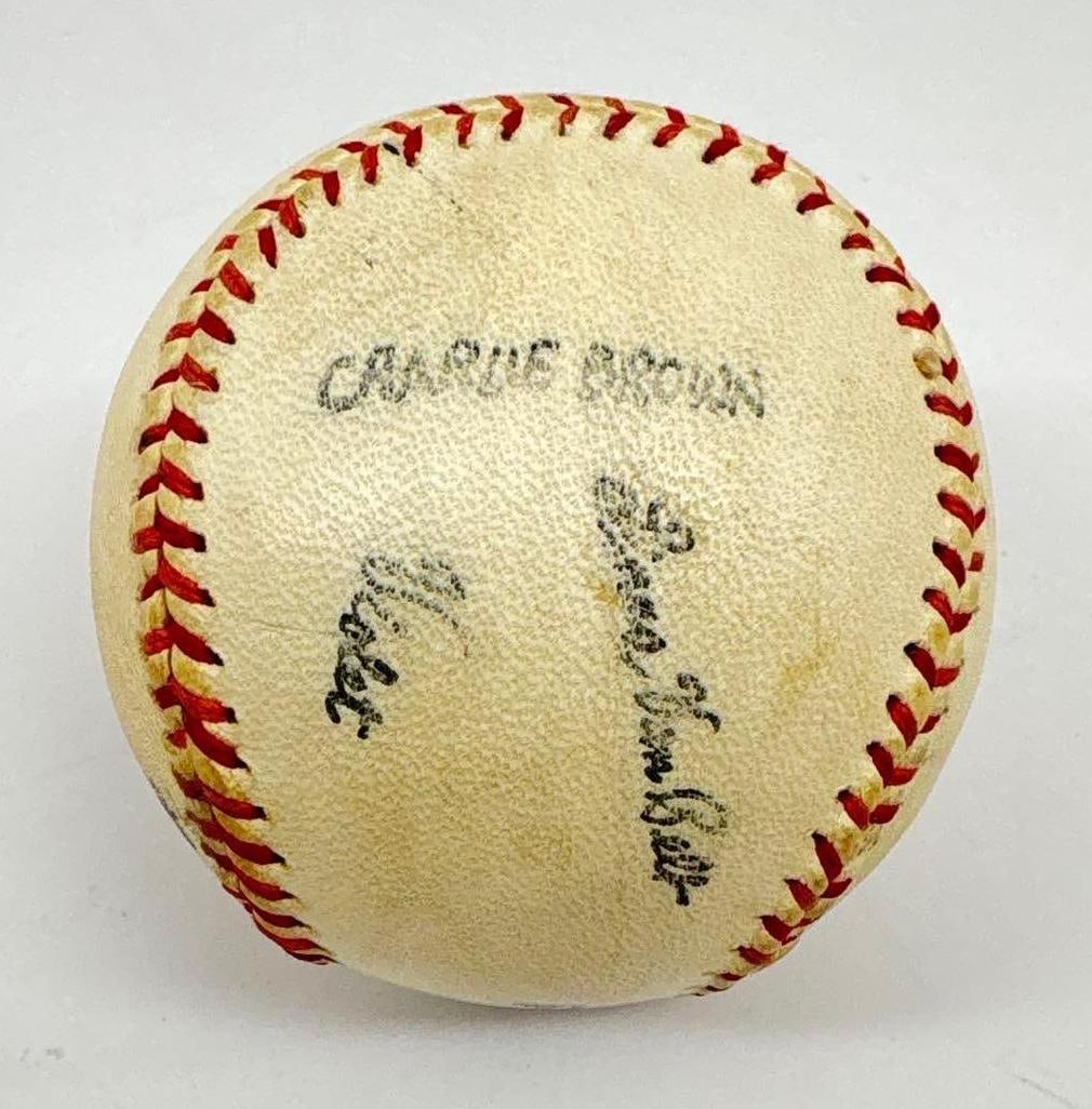 "Official Peanuts League" Themed Wilson Brand Baseball - 2