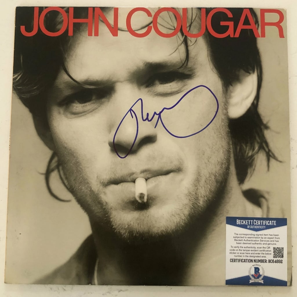 John Mellencamp signed "S/T" Album (Beckett Authentication) (1 of 1)