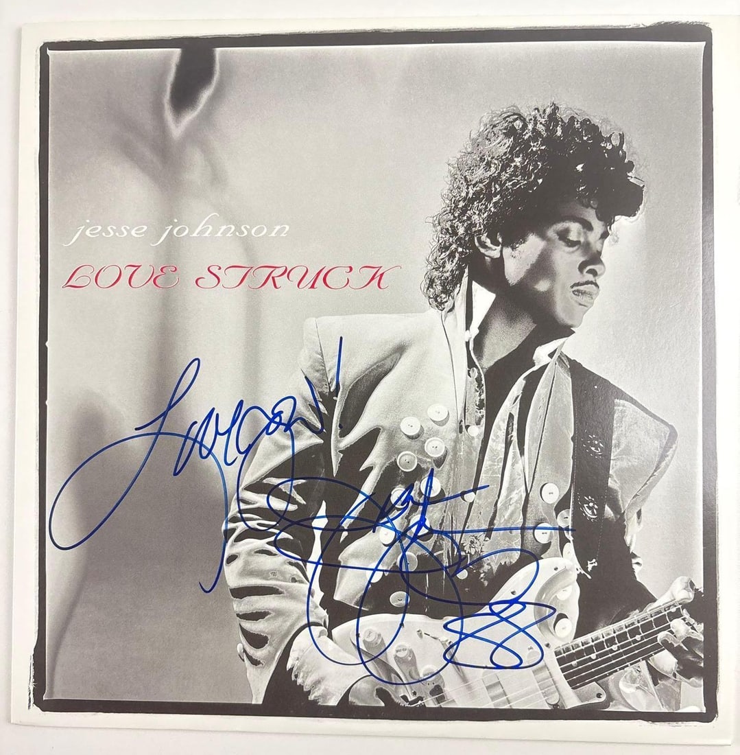 [Prince] The Time: Jesse Johnson Signed "Love Struck" Album (Beckett Authentication) (1 of 5)