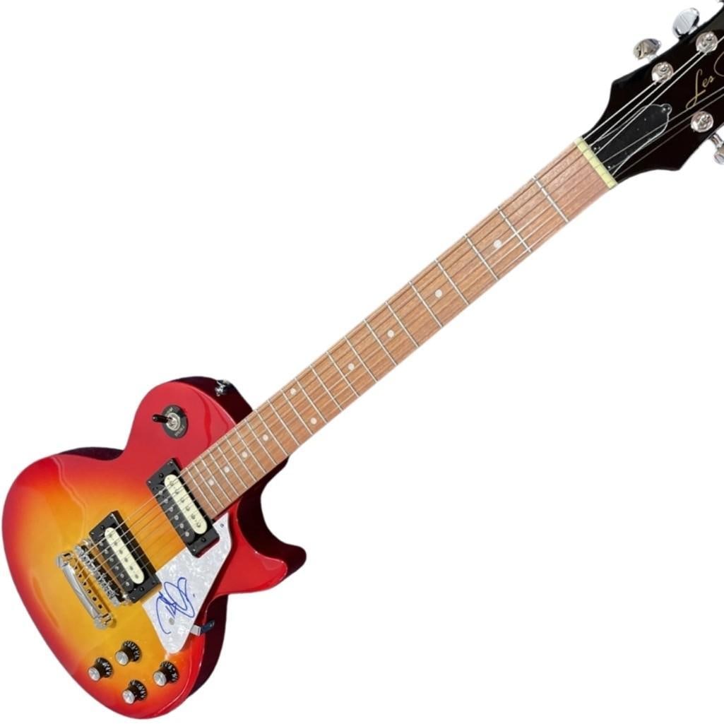 Led Zeppelin: Robert Plant Signed Les Paul-Style Electric Guitar (Beckett & JSA Authentication) - 2