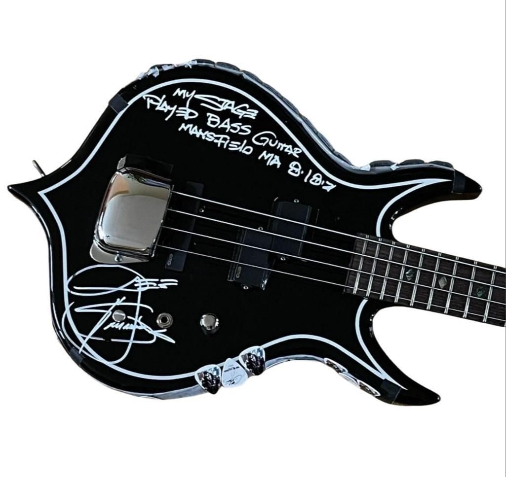 KISS: Gene Simmons Stage-Used & Signed Punisher "End of the Road" Tour Bass (Third Party Guaranteed) (1 of 11)
