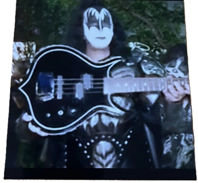 KISS: Gene Simmons Stage-Used & Signed Punisher "End of the Road" Tour Bass (Third Party Guaranteed) - 3