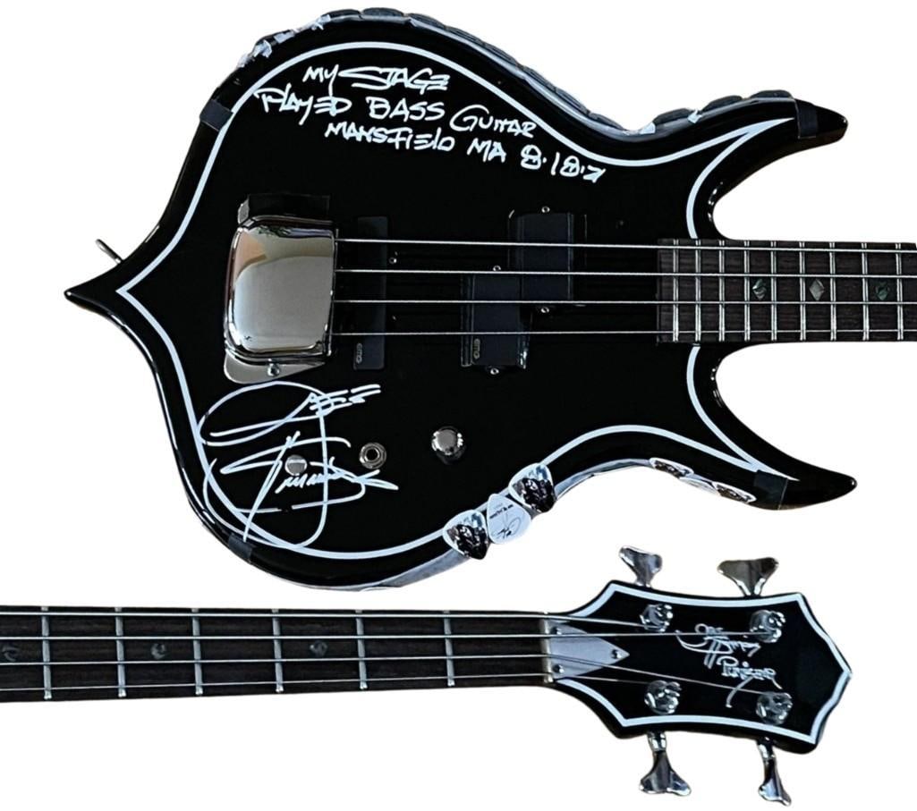 KISS: Gene Simmons Stage-Used & Signed Punisher "End of the Road" Tour Bass (Third Party Guaranteed) - 4