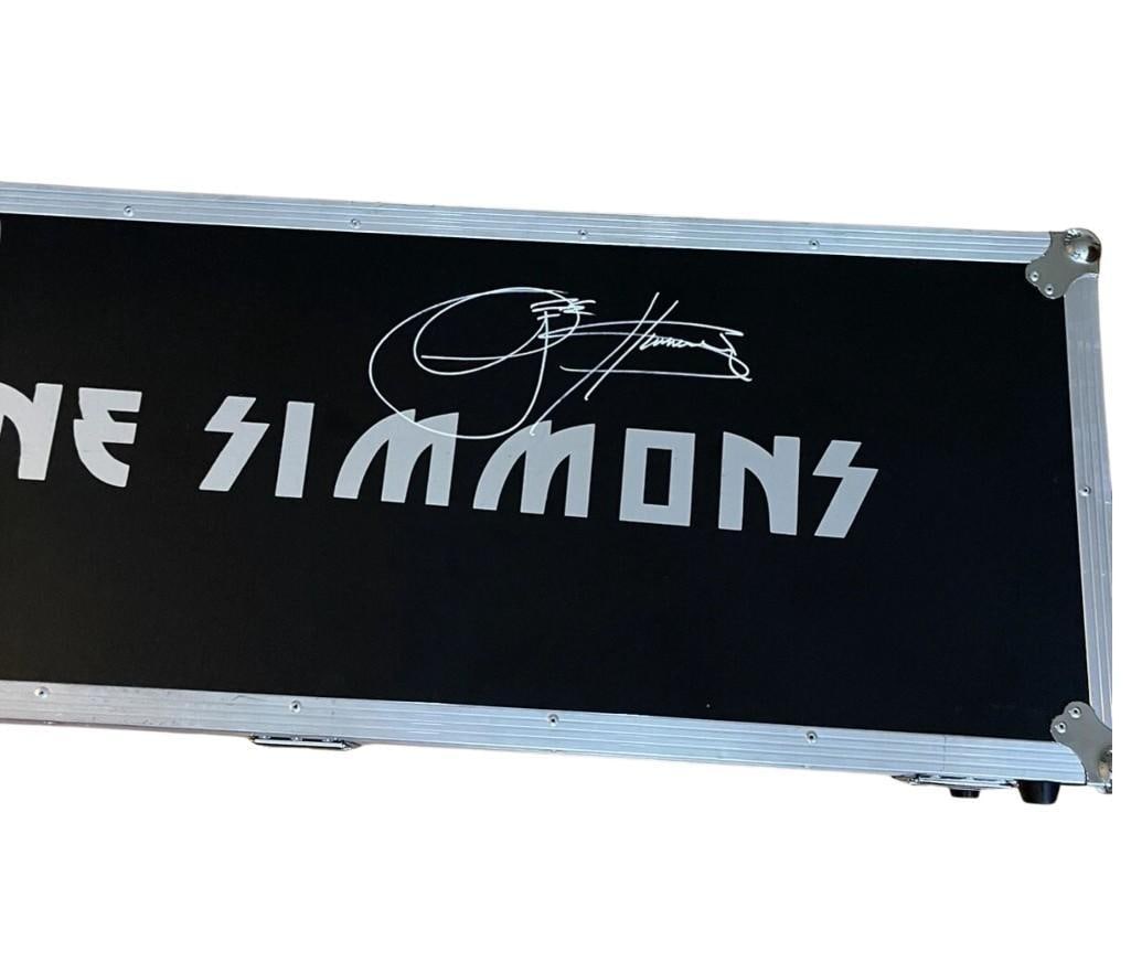 KISS: Gene Simmons Stage-Used & Signed Punisher "End of the Road" Tour Bass (Third Party Guaranteed) - 9