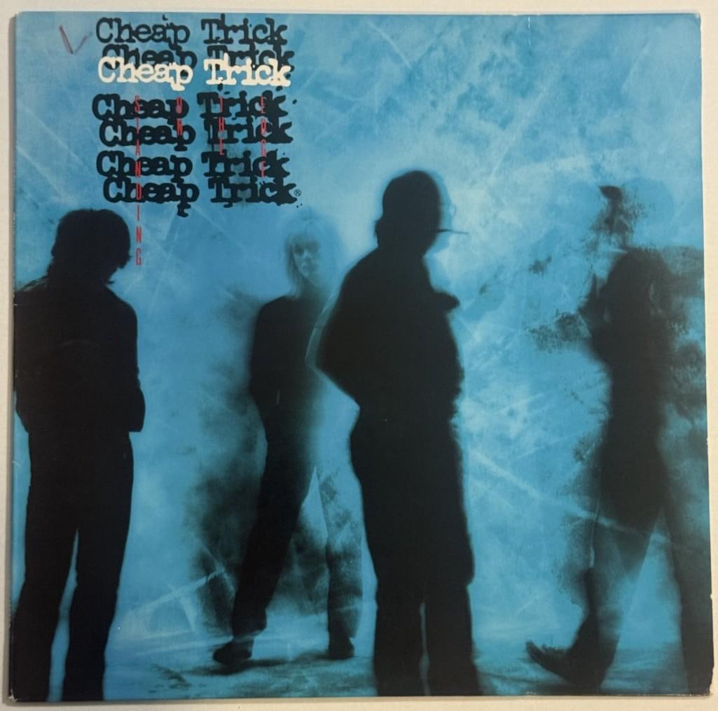 Cheap Trick Group Signed "Standing on the Edge" LP Album (4 Sigs) (Epperson Authentication) - 2